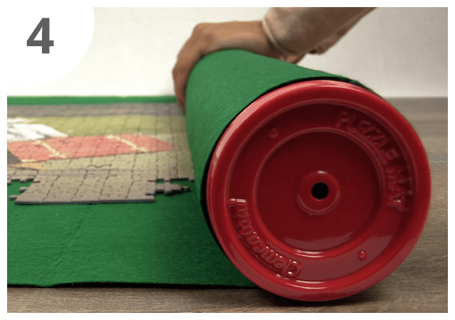 Puzzel mat gebruiksaanwijzing 4