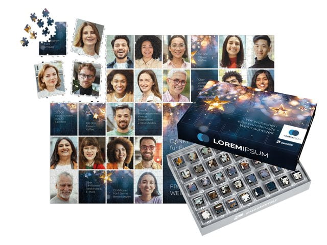 Individuele Adventskalender voor zakelijke klanten