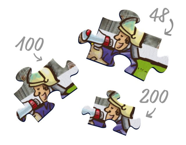 Dikte van de stukken