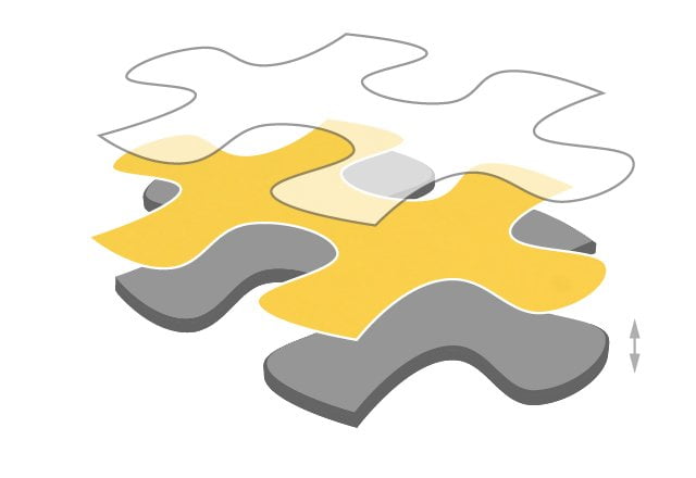 Dikte van de puzzelstukjes