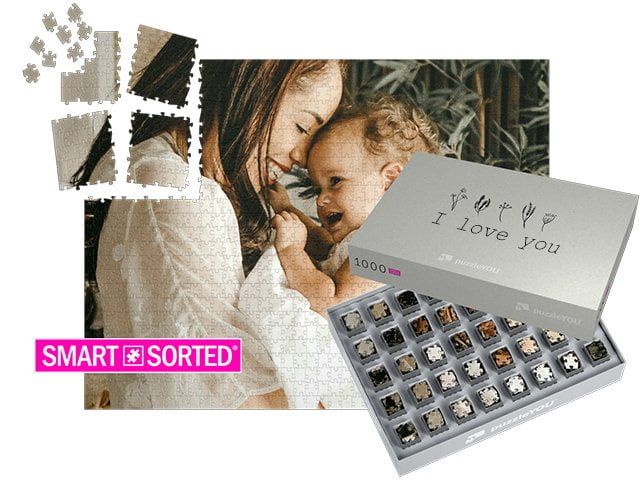 SMART SORTED® - de verrassingspuzzel voor Moederdag - Puzzeldozen Fineline