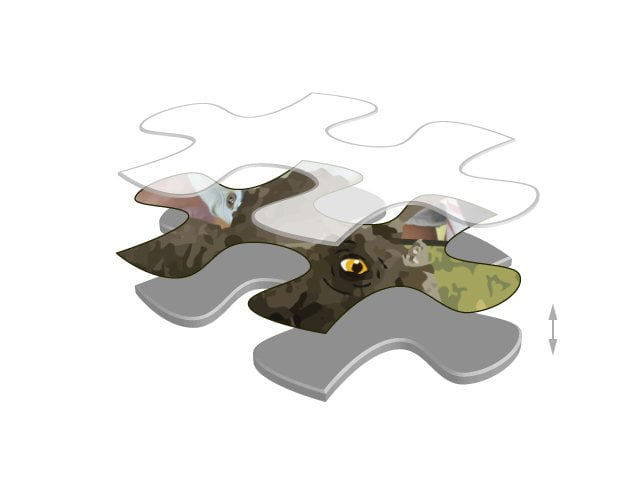 Grootte van de puzzelstukjes