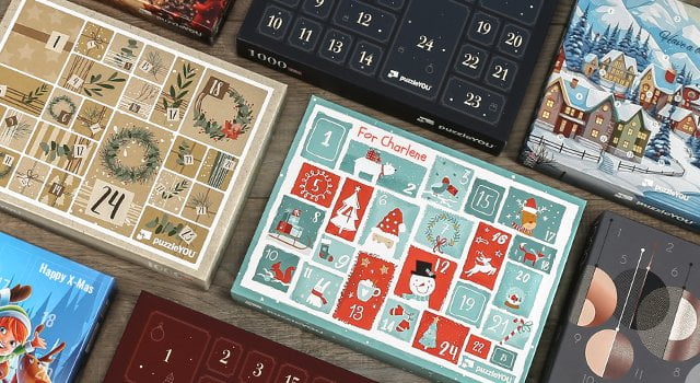 Meer dan 25.000 puzzel afbeeldingen als Adventskalender