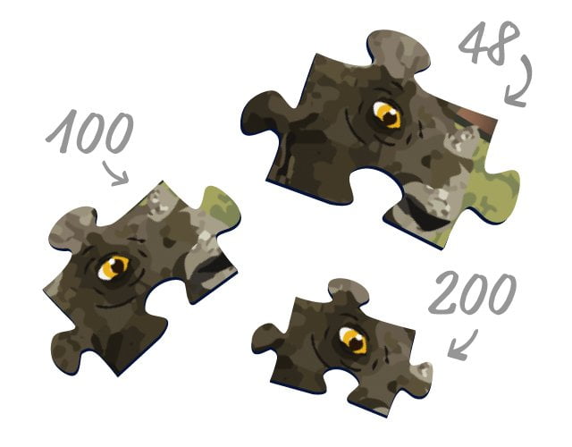 Dikte van de stukken